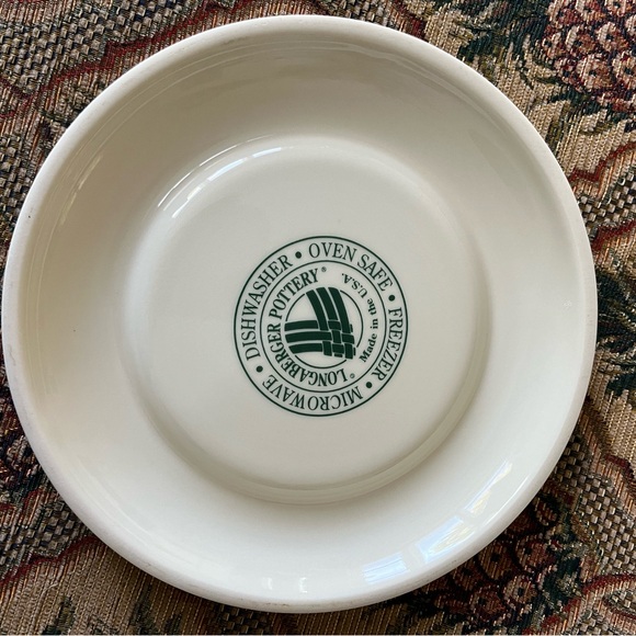 Longaberger Traditional Holly pillar candle holder - Picture 2 of 3